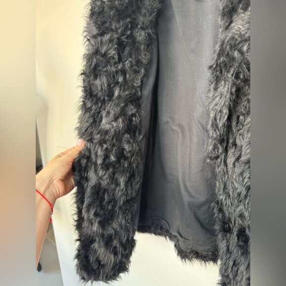 Theory Faux Fur Coat – Size Small - Picture 10 of 16